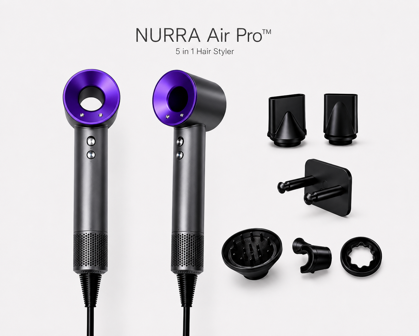 NURRA AIR PRO™ | 5-in-1 Haarstyler