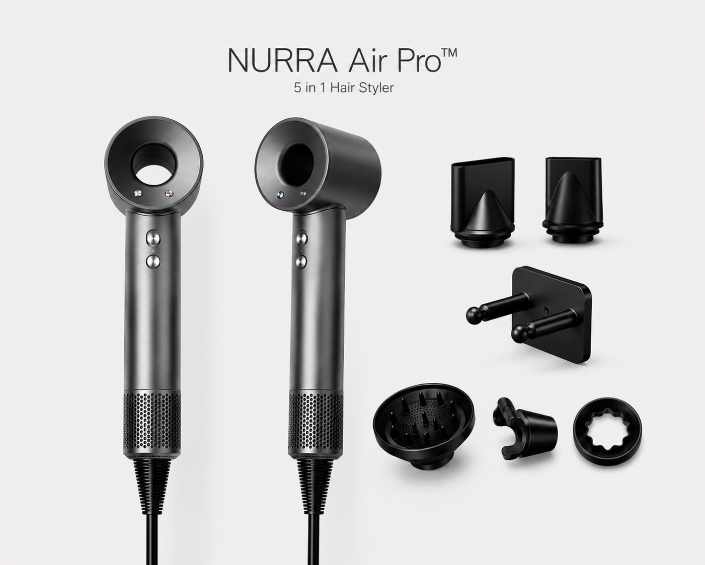 NURRA AIR PRO™ | 5-in-1 Haarstyler